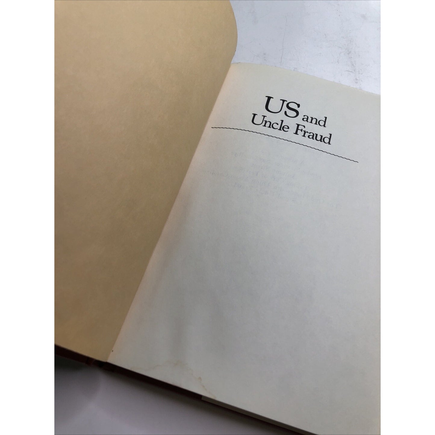 Us and Uncle Fraud by Lois Lowry 1984 HC DJ SIGNED BY AUTHOR