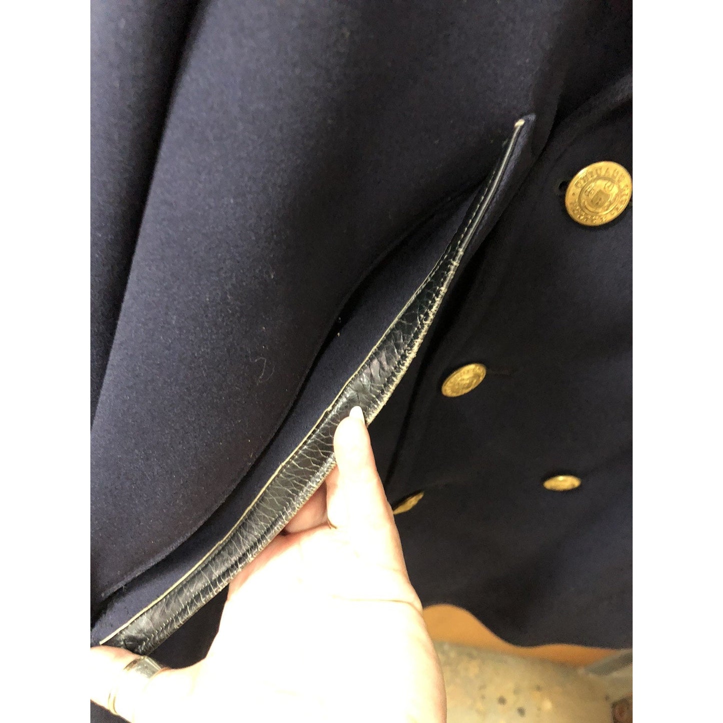 Vintage Chicago Police Coat Wool Double Breasted A.G. Meier & Co Uniform w/pants