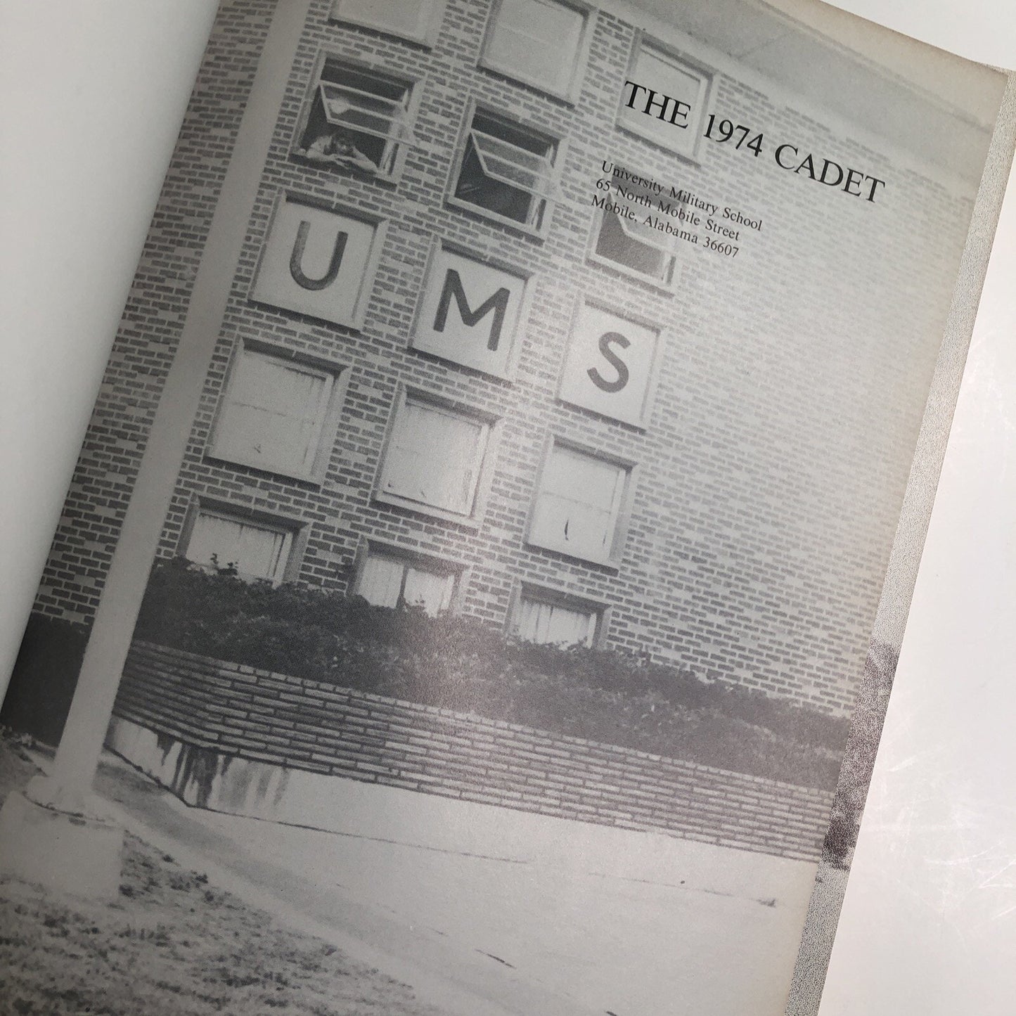 1974 THE CADET Yearbook University Military School Mobile Alabama AL UMS WRIGHT