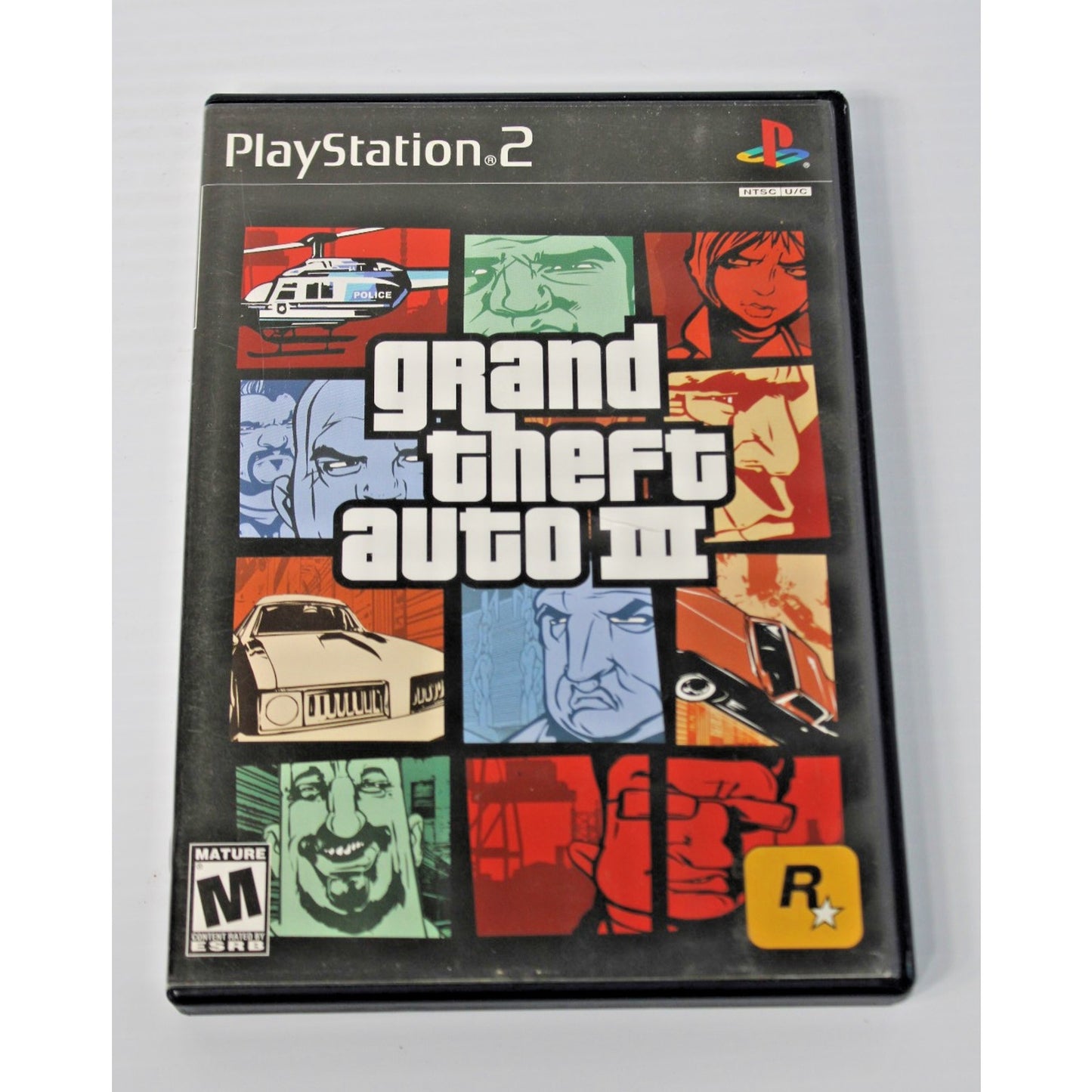 Grand Theft Auto III- Sony PlayStation 2 PS2 Complete w/ Case NO Manual