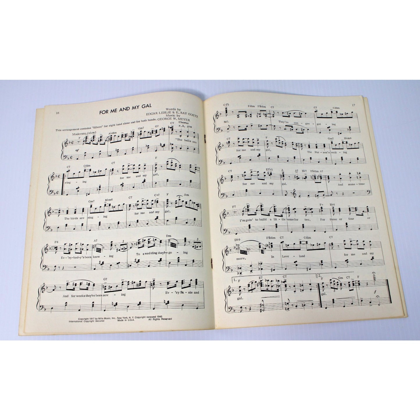 1965 Ragtime Piano Sheet Music: How To Play Like a Player Piano- Dick Watson