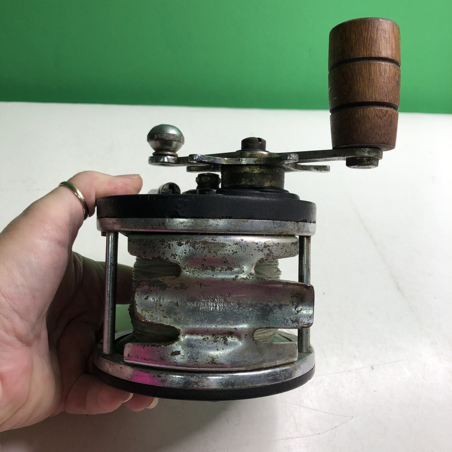 Ocean City Long Key Big Game Saltwater Fishing Reel Vintage