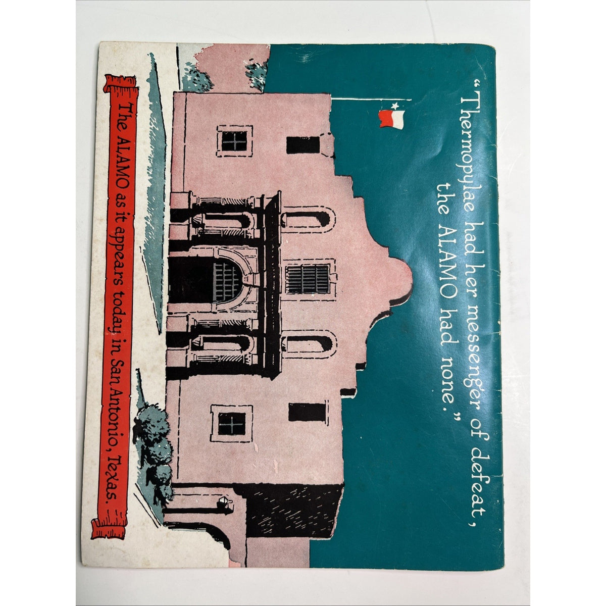 The Story of the Alamo Told in Exciting Pictures Paperback 1955 Frederick Ray