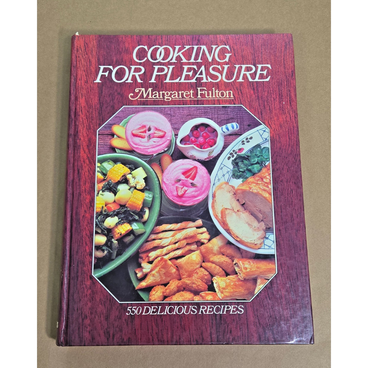 Vintage 1981 Cooking for Pleasure by Margaret Fulton Hardcover Cookbook
