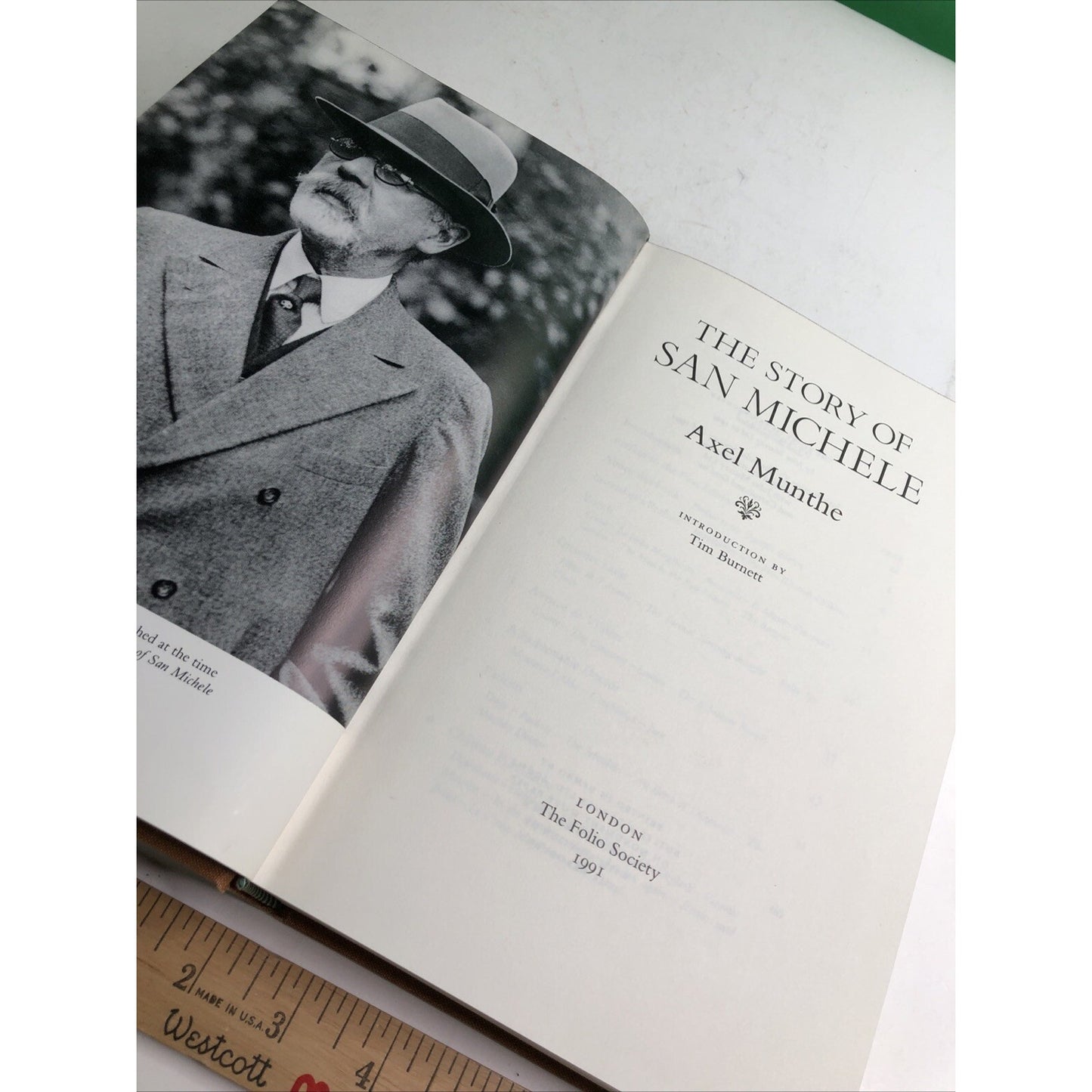 The Story of San Michele by Axel Munthe Folio Society Edition 1991