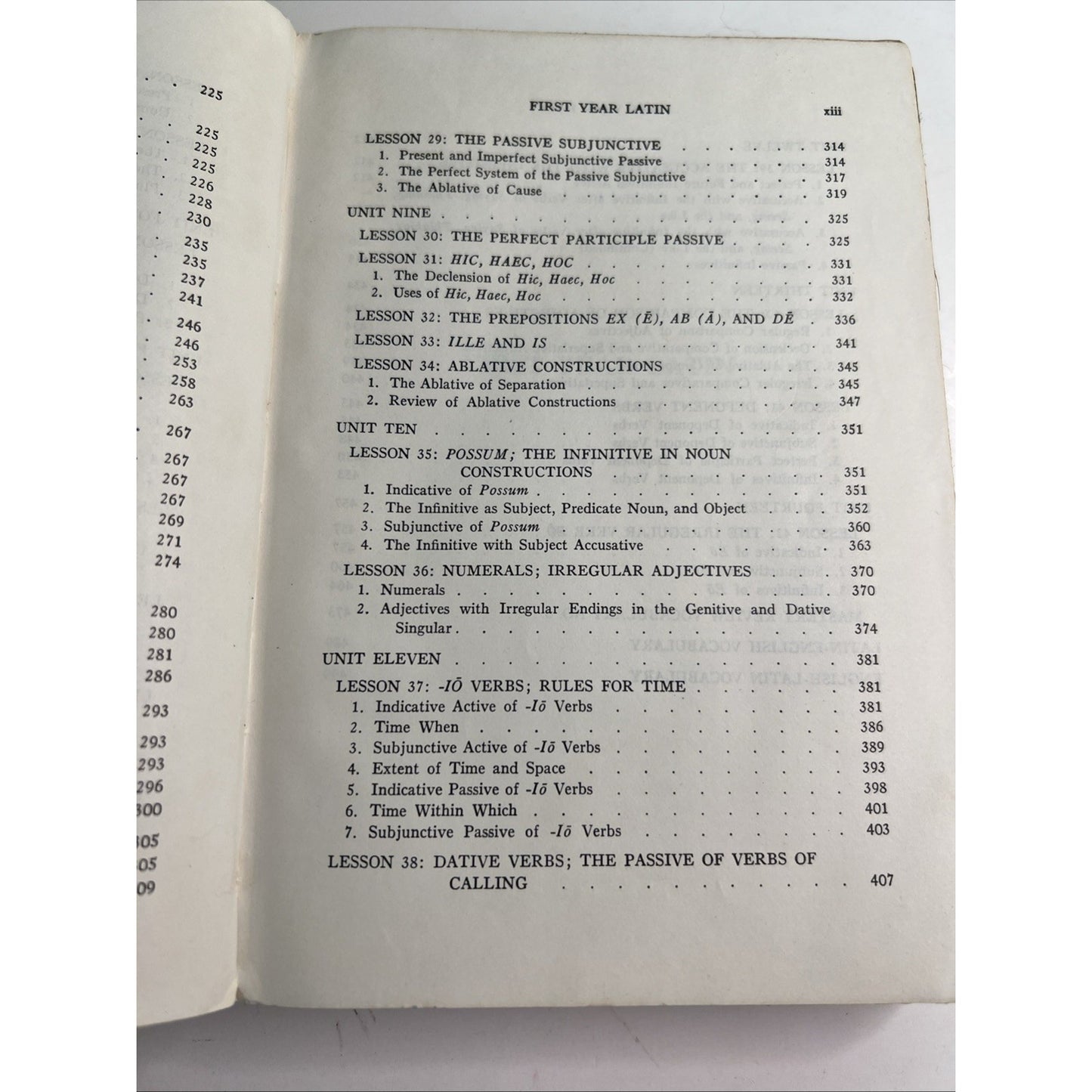 Robert J. Henle First Year Latin 1945 Hardcover Vintage Textbook Damaged