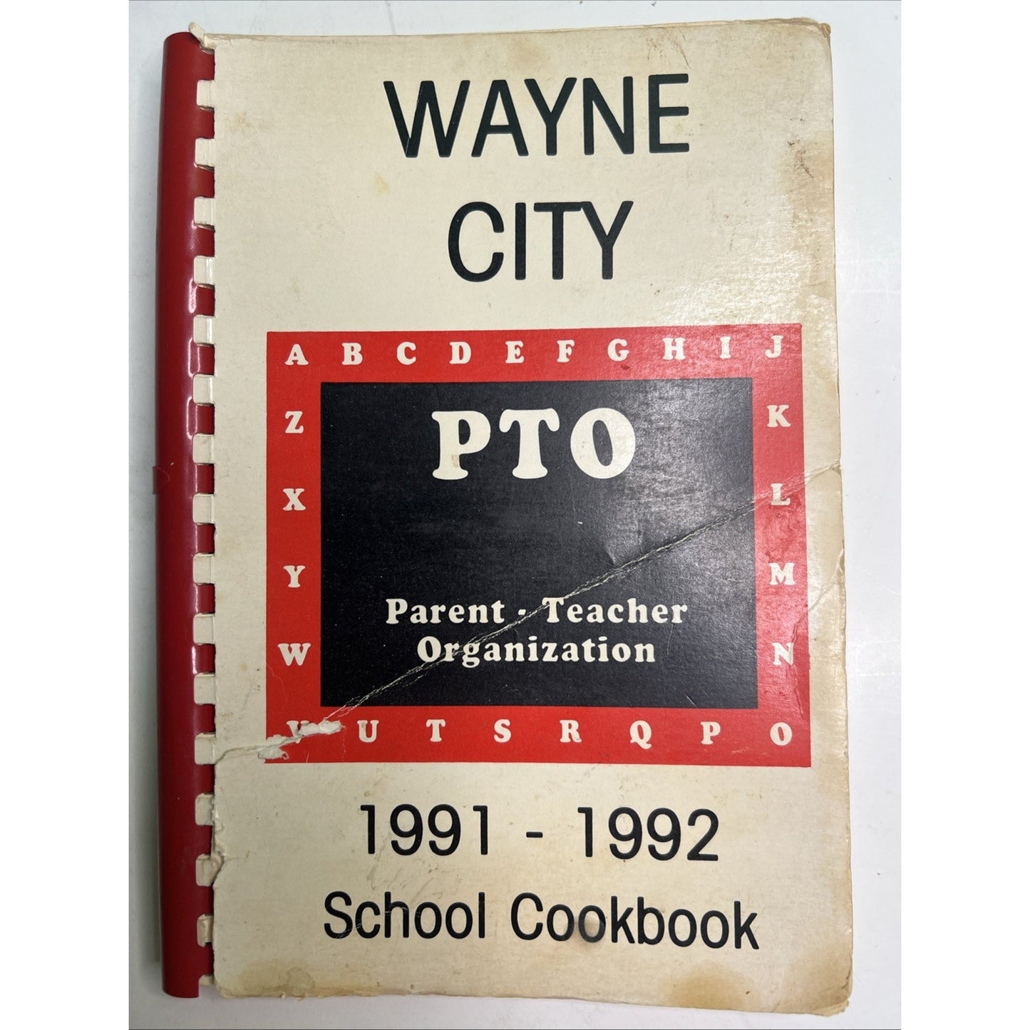 1992 Cookbook Wayne City PTO Parent Teacher Organization School Recipes