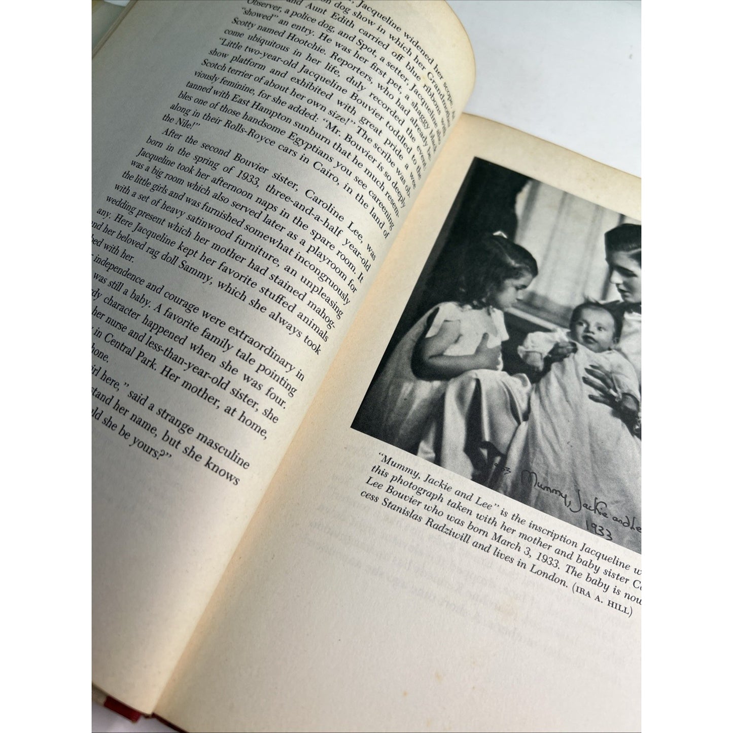 Jacqueline Bouvier Kennedy Book Mary Van Rensselaer Thayer 1961 1st Ed HC DJ