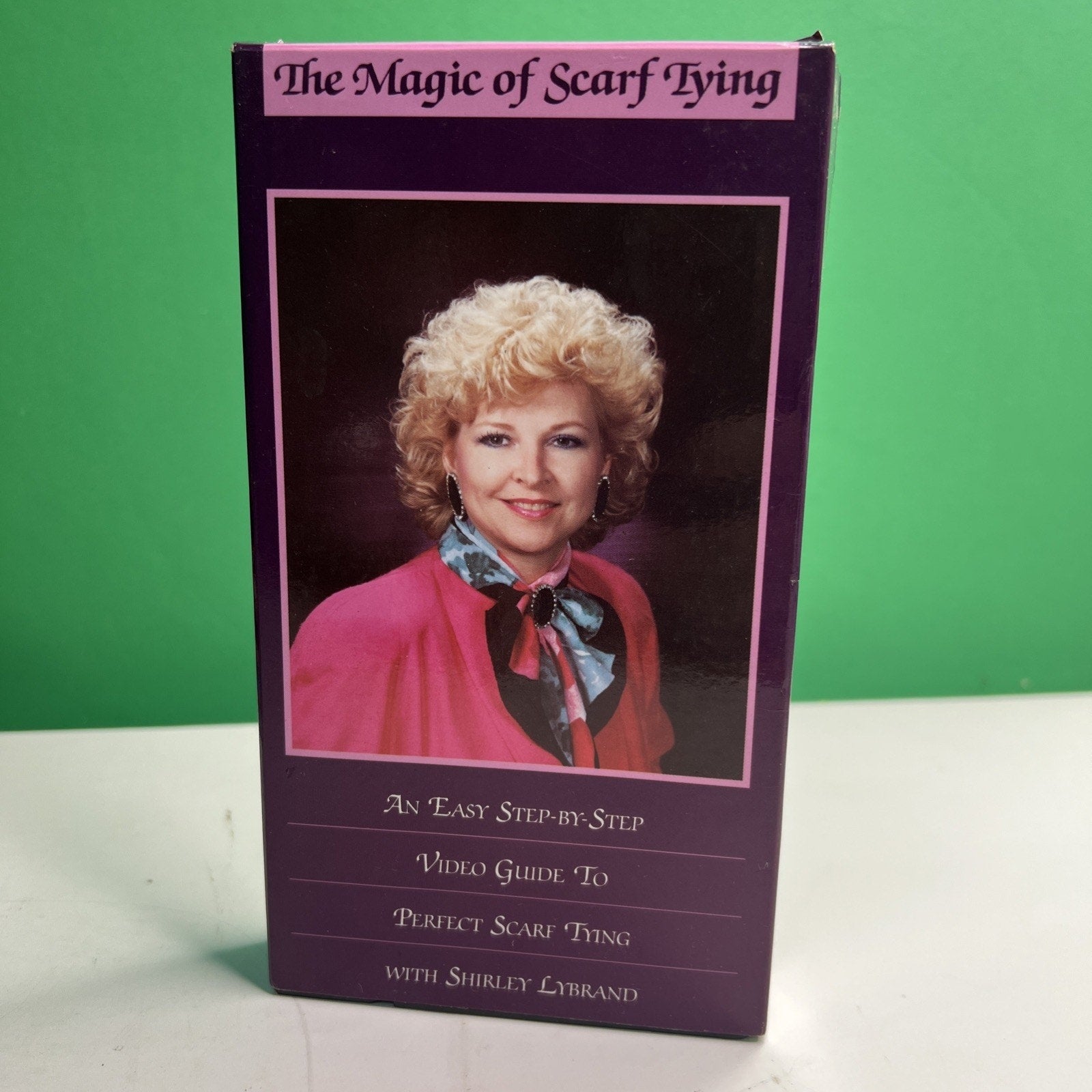The Magic of Scarf Tying VHS front