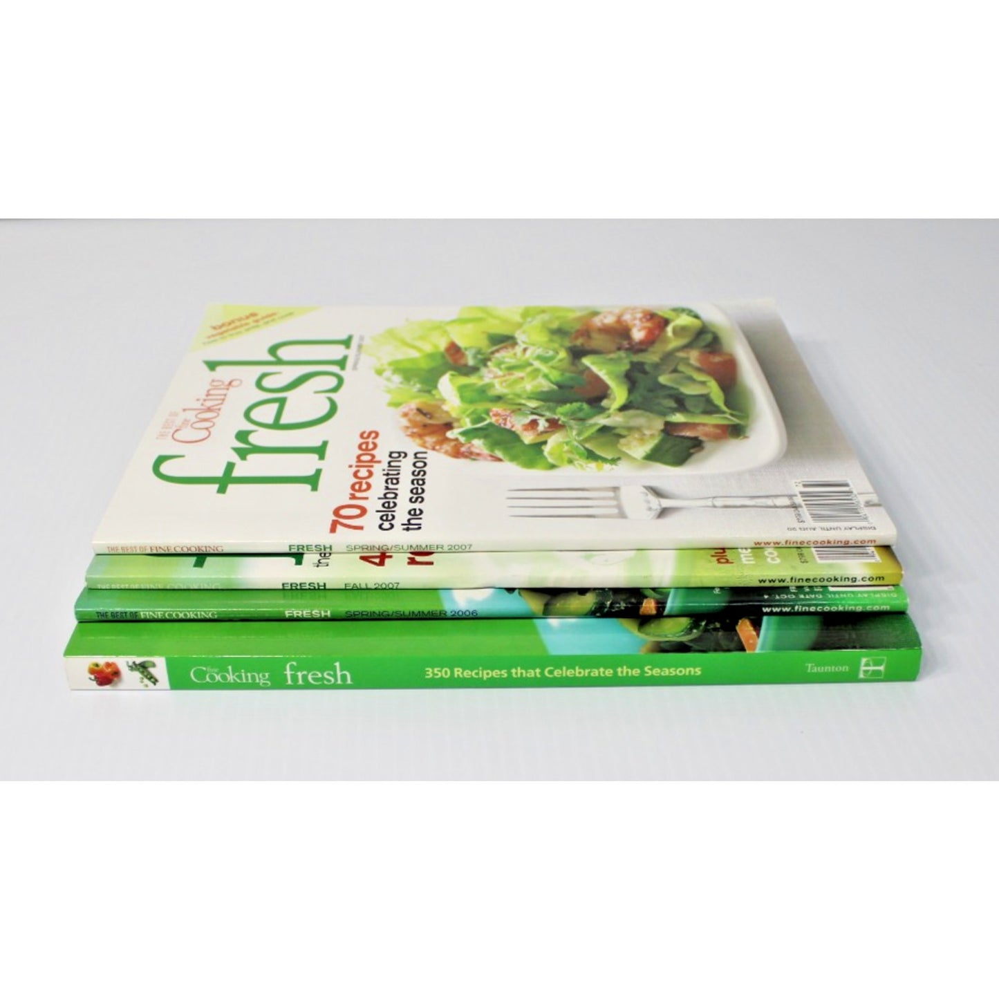 Bundle: Fine Cooking Fresh, Clean & Healthy Recipes, Fitness Lifestyle Cooking