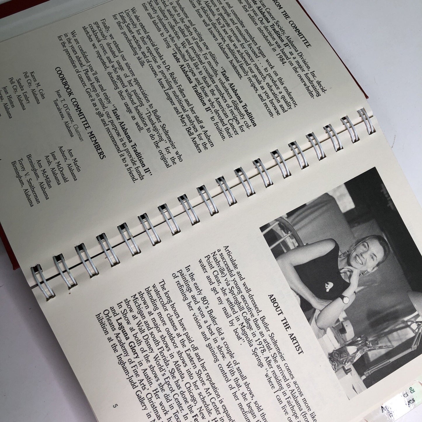 Taste Alabama Tradition II Cookbook American Cancer Society AL Division 1991