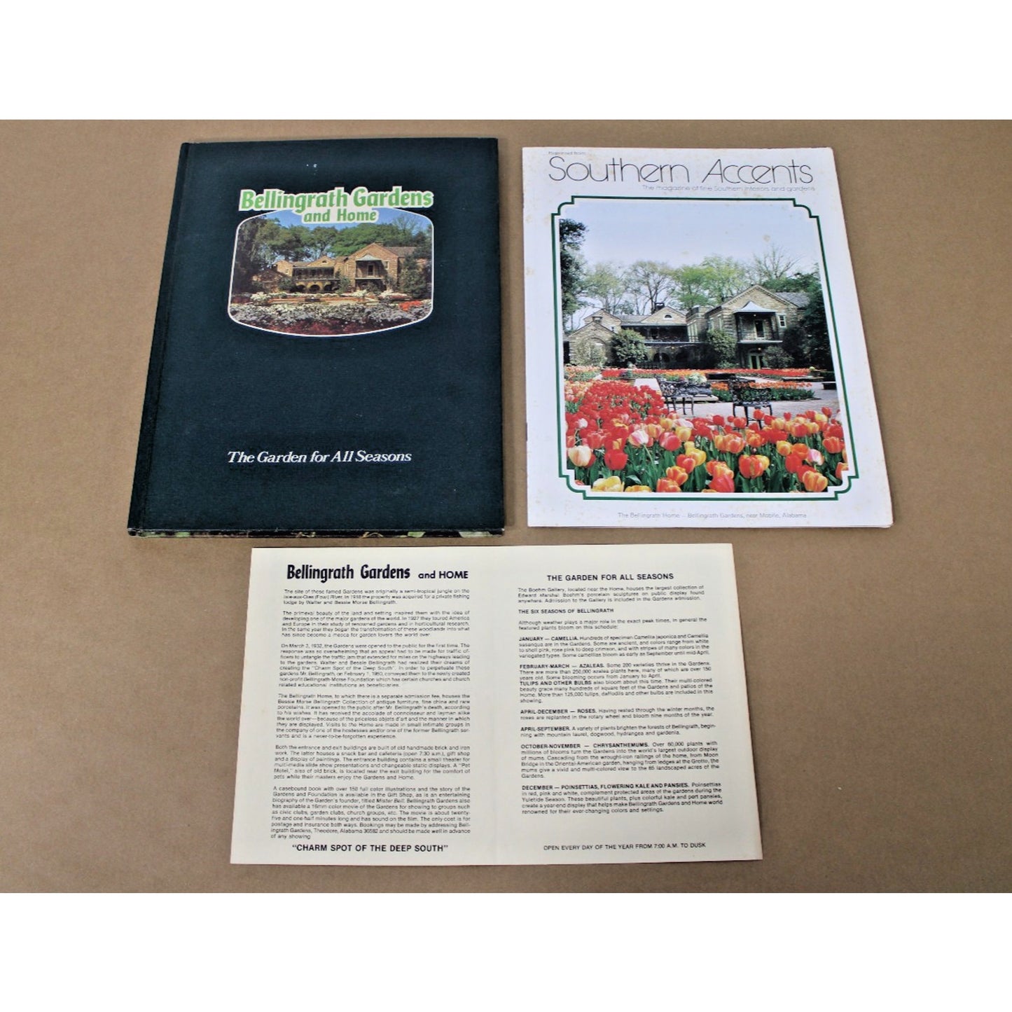 Bellingrath Gardens & Home: Garden for All Seasons + Related Mobile AL Ephemera