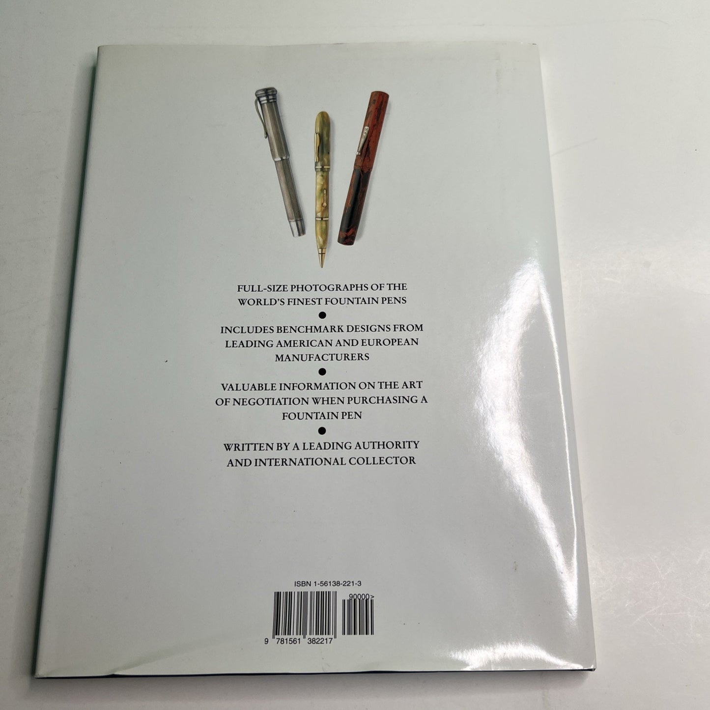 FOUNTAIN PENS COLLECTOR'S GUIDE BY JONATHAN STEINBERG 1994 HC DJ ILLUSTRATED