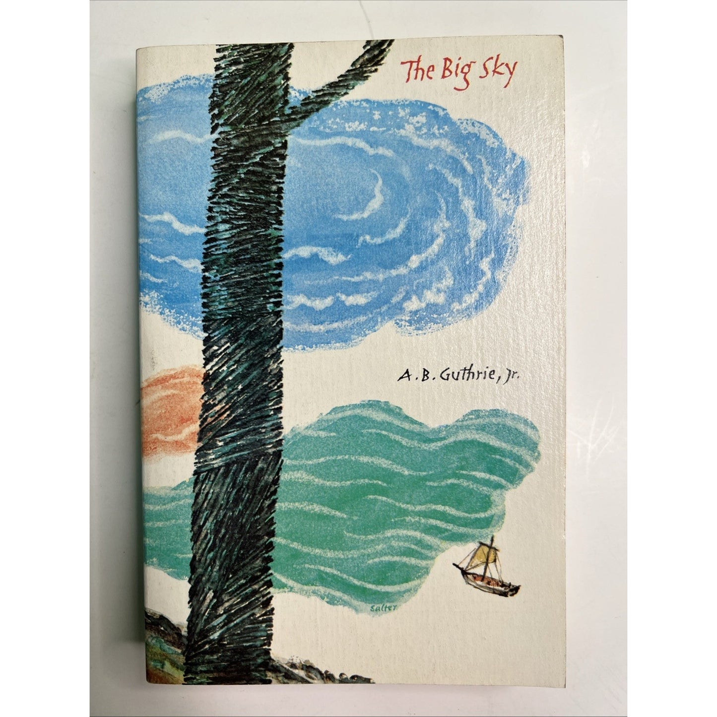 THE BIG SKY A.B. GUTHRIE, Jr Time Reading Program 1964 PB 1980 Reprint
