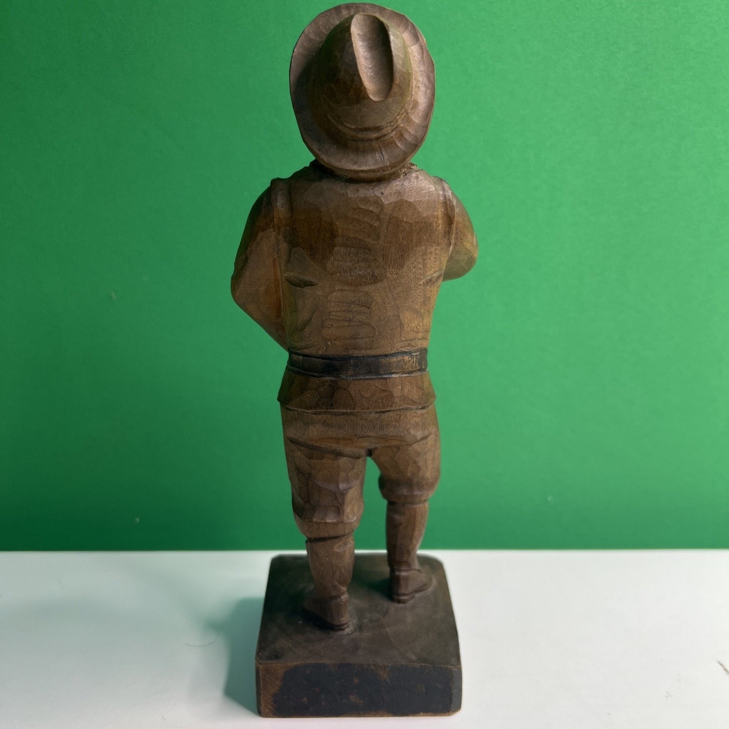 8” Hand Carved Wooden Sancho Panza Don Quixote's Side Kick by OURO of Spain