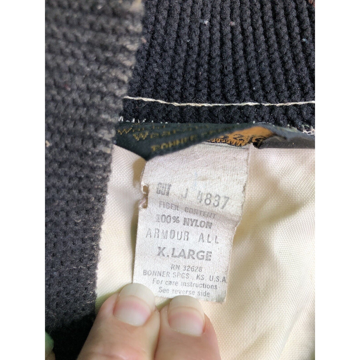 Vintage SWINGSTER NYLON JACKET XLarge Y2K Zipper J4837 Imperfect