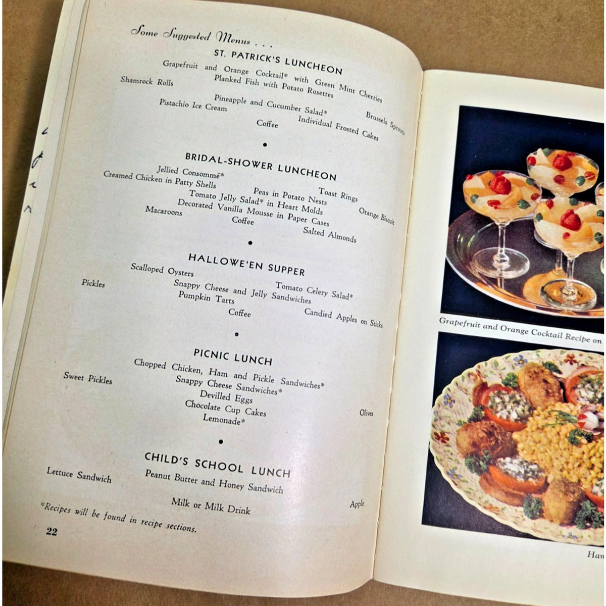 1934 GE Cookbook NRA Blue Eagle Logo Vintage Art Deco Kitchen Manual