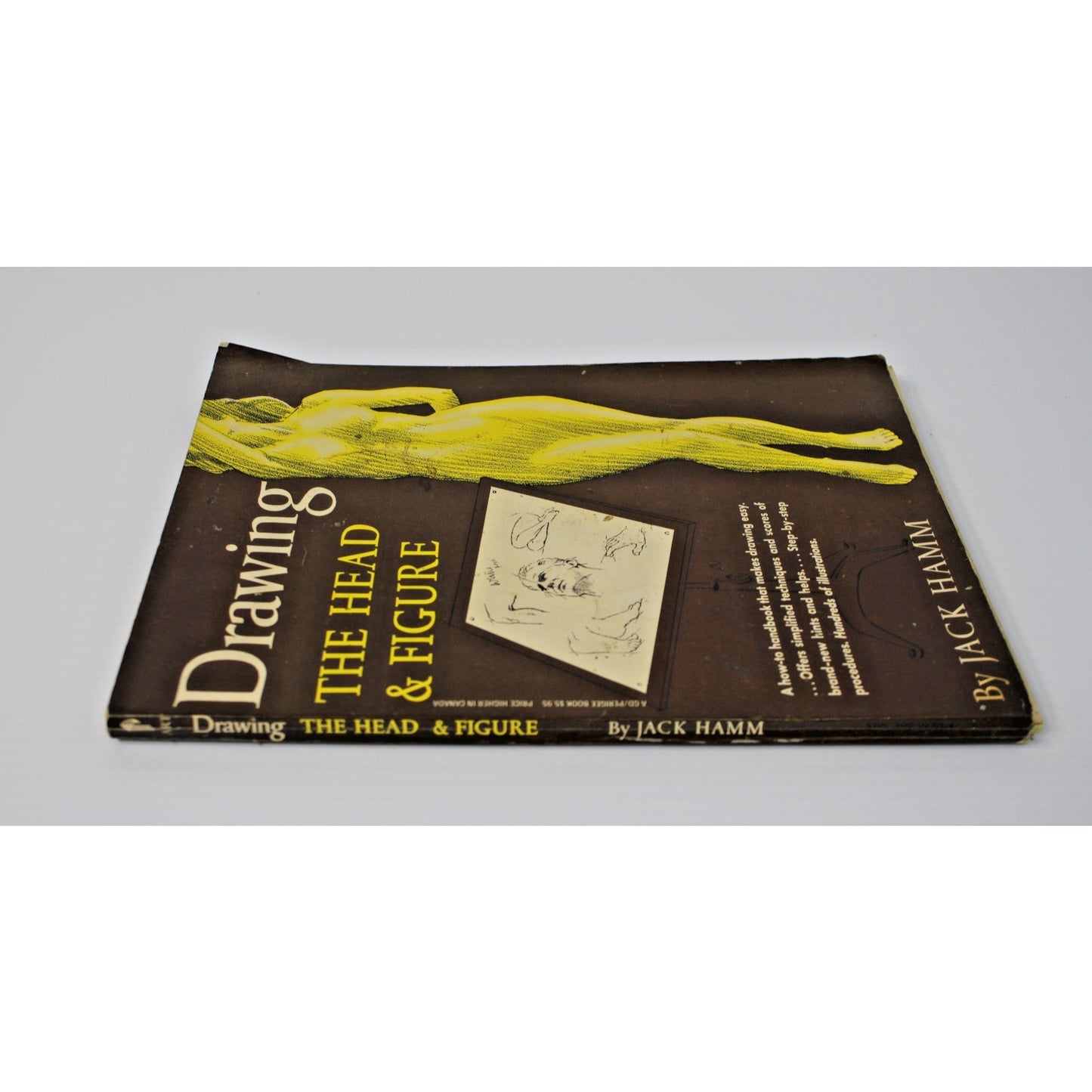 Drawing the Head & Figure: A How-To Handbook That Makes Drawing Easy- Jack Hamm