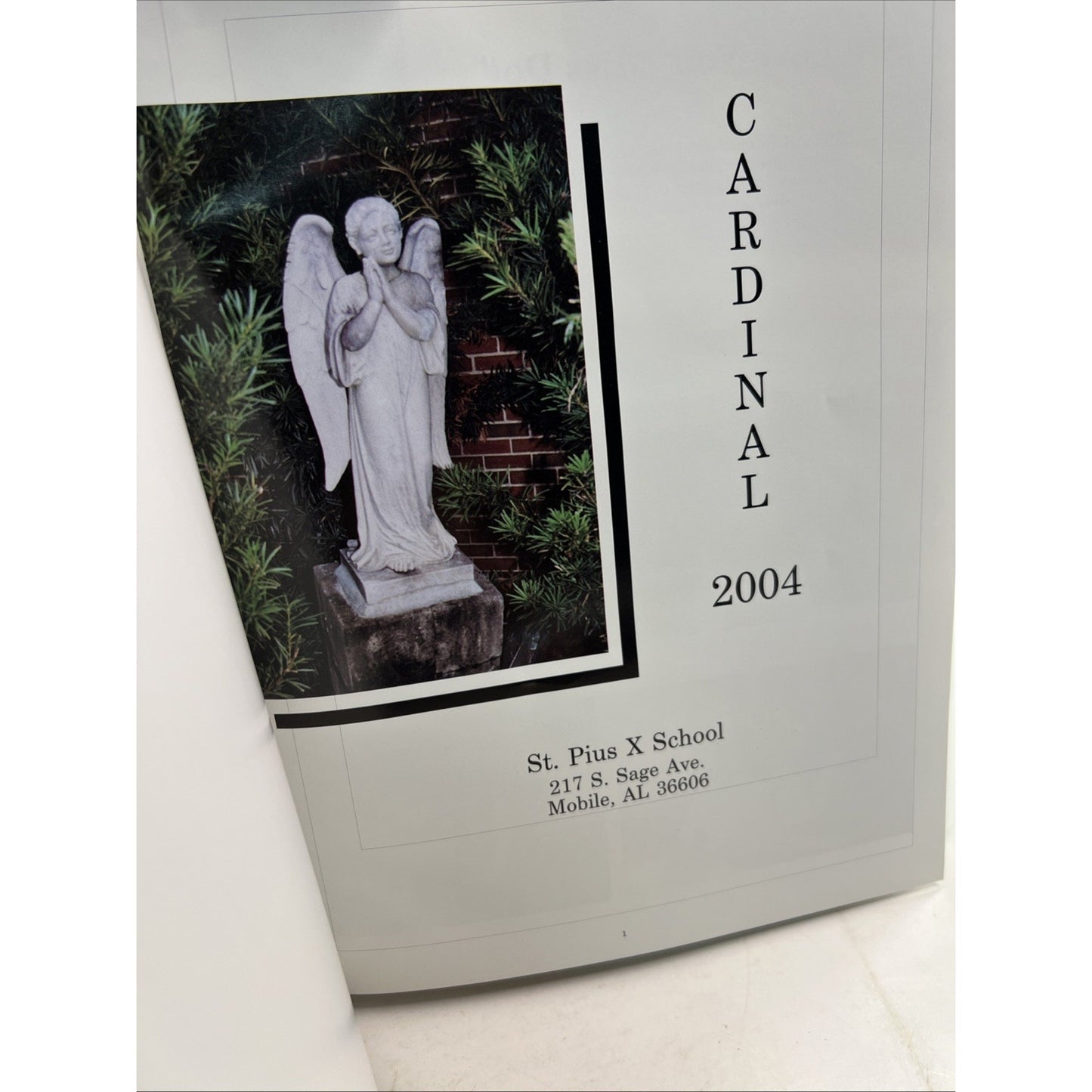 Saint Pius X Catholic School Yearbook 2004 Cardinal Mobile Alabama