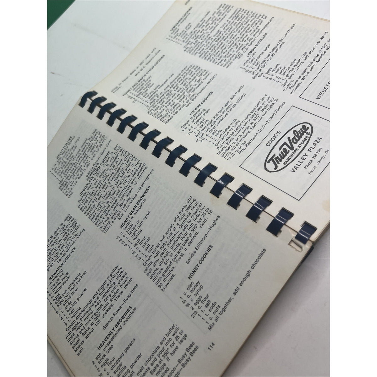 1976 Garvin County Extension Homemakers Bicentennial Recipe Cookbook OK