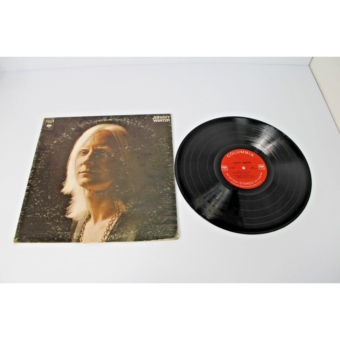 Johnny Winter Vinyl LP Stereo 1969 Columbia CS 9826 Tommy Shannon Willie Dixon