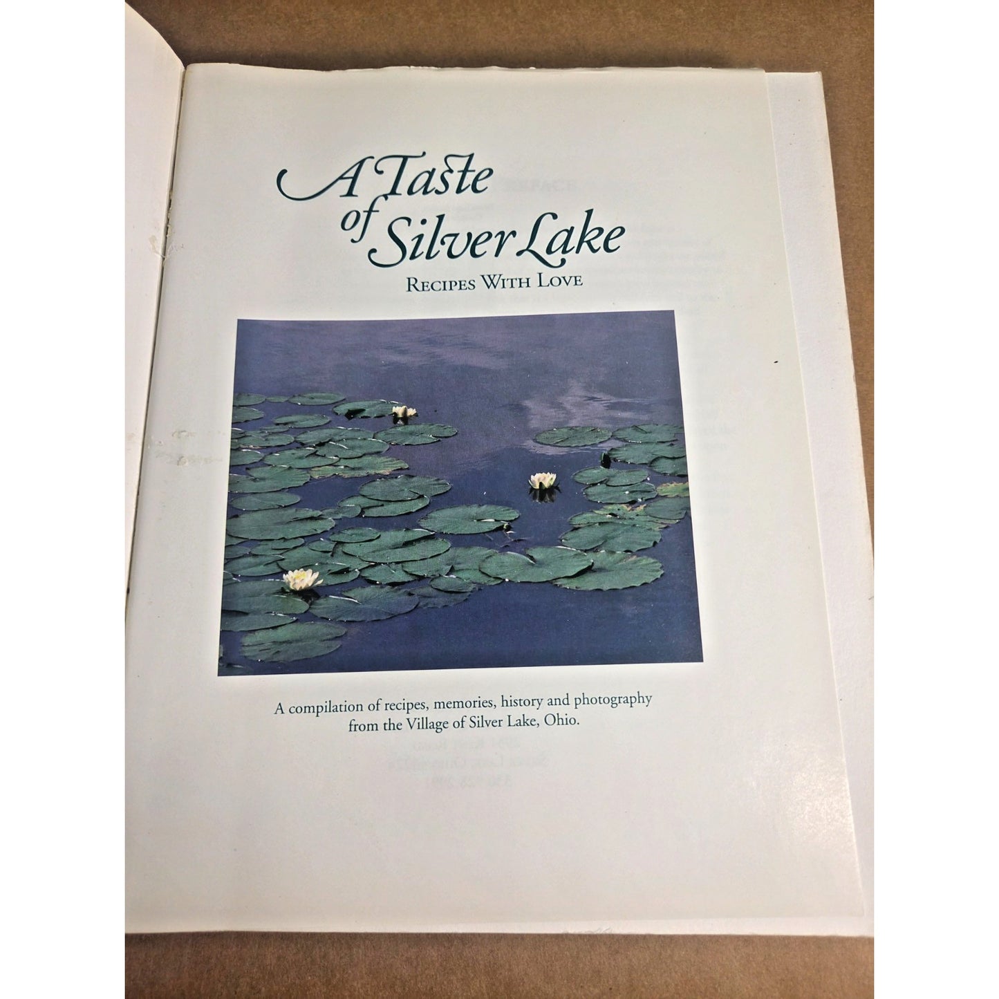 A Taste of Silver Lake: Recipes With Love - Silver Lake Ohio Community Cookbook