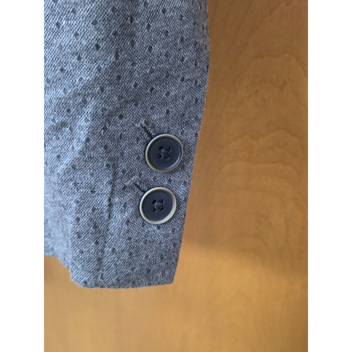 NWT Johnston & Murphy Blazer Jacket 3XL Gray Textured Knit Sport Coat Big Tall