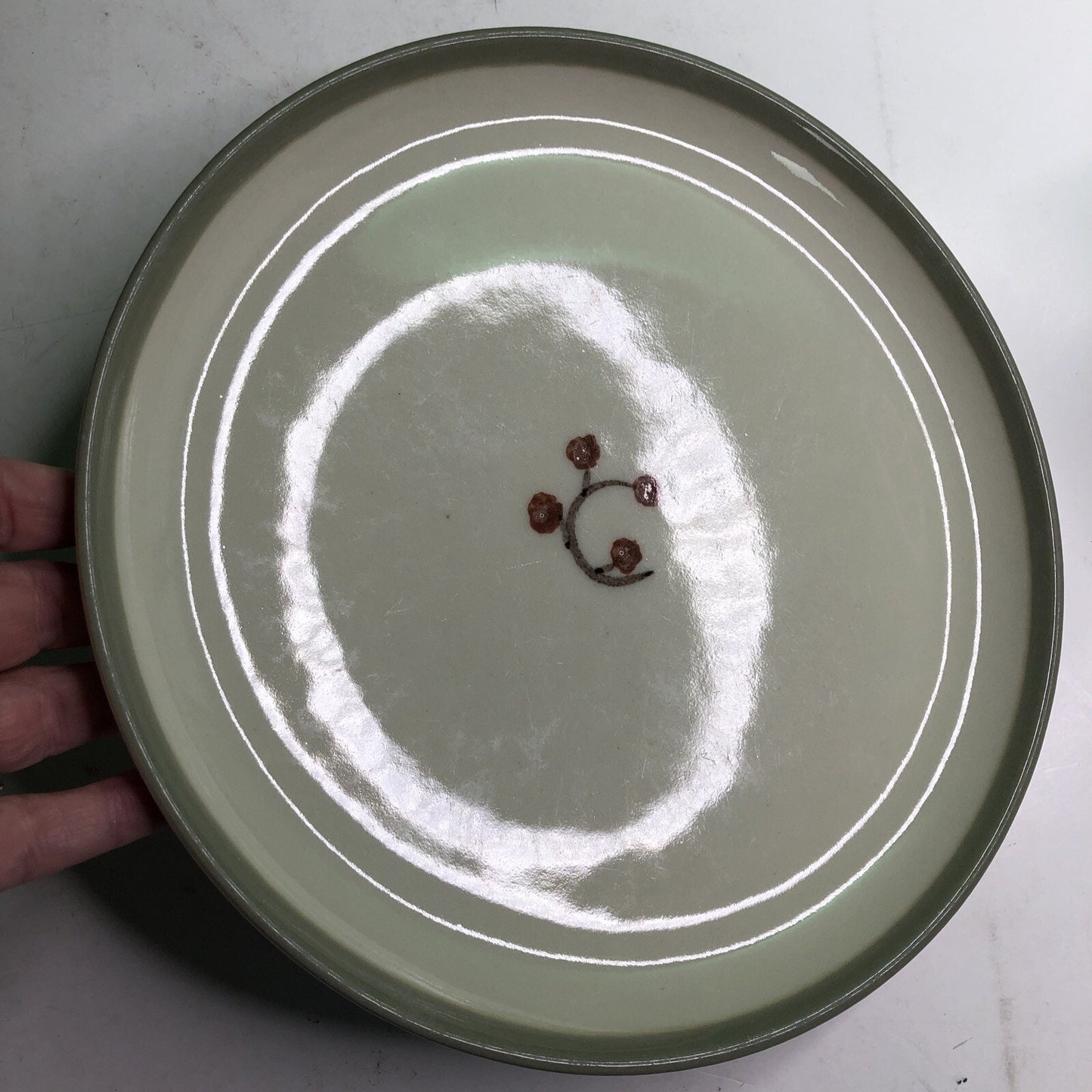 Winfield Gabriel Pasadena Pottery 10” Dinner Plate Twig & Tweed #227 Handmade