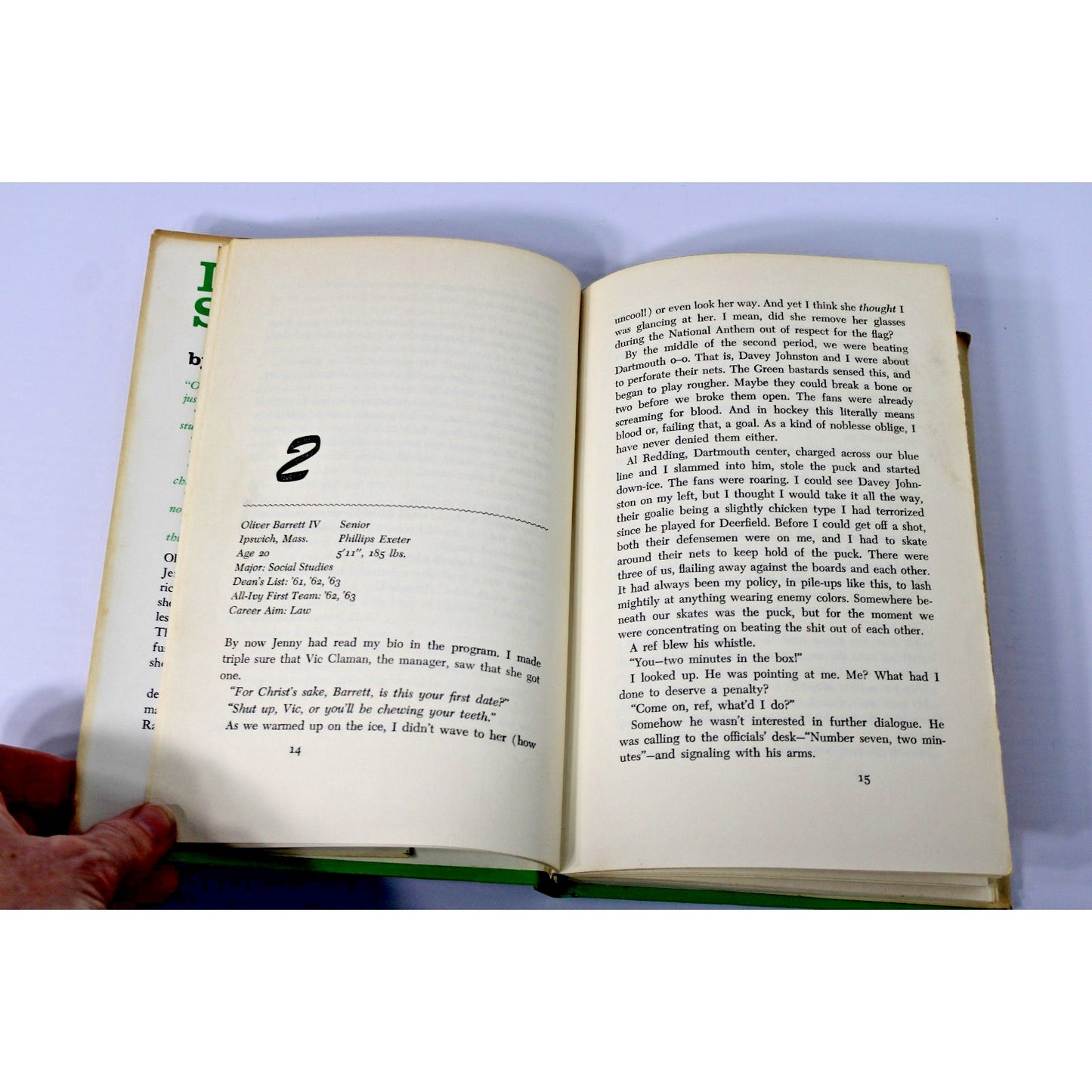 Love Story By Erich Segal First Book Club Edition 1970 Hardcover with DJ