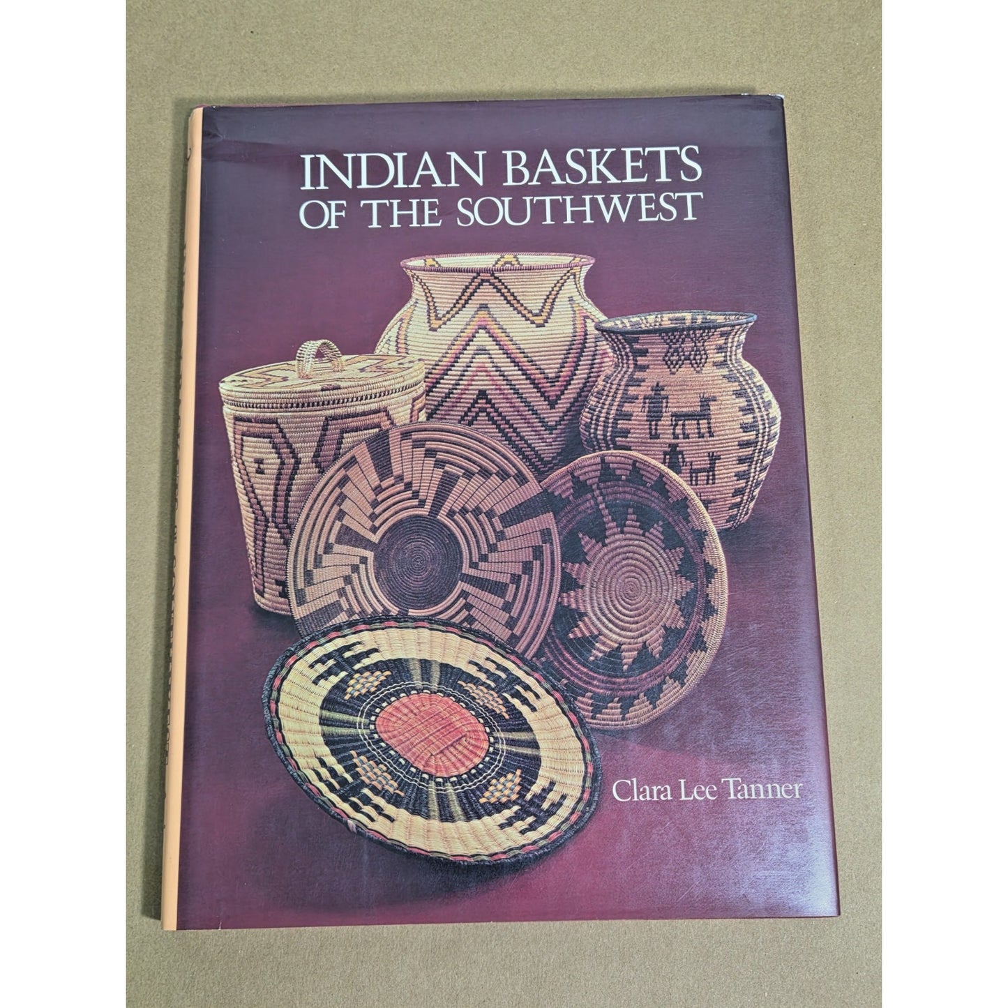 Indian Baskets of the Southwest by Clara Lee Tanner - 1989 Hardcover DJ