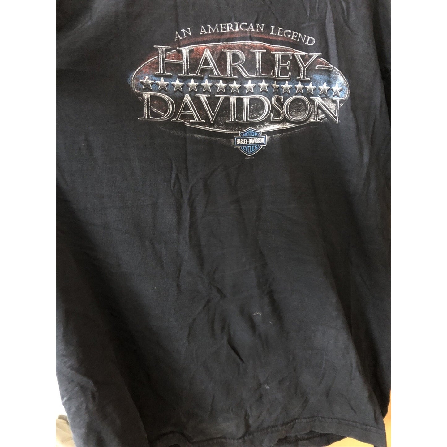 Vintage 90s Harley Davidson Tshirt XL Rocket Huntsville Alabama AL
