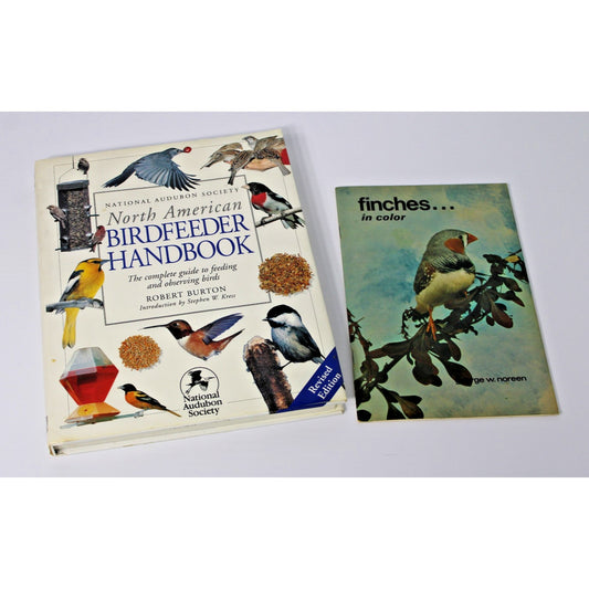 VTG Audobon Society: North American Birdfeeder Handbook and Finches...In Color!