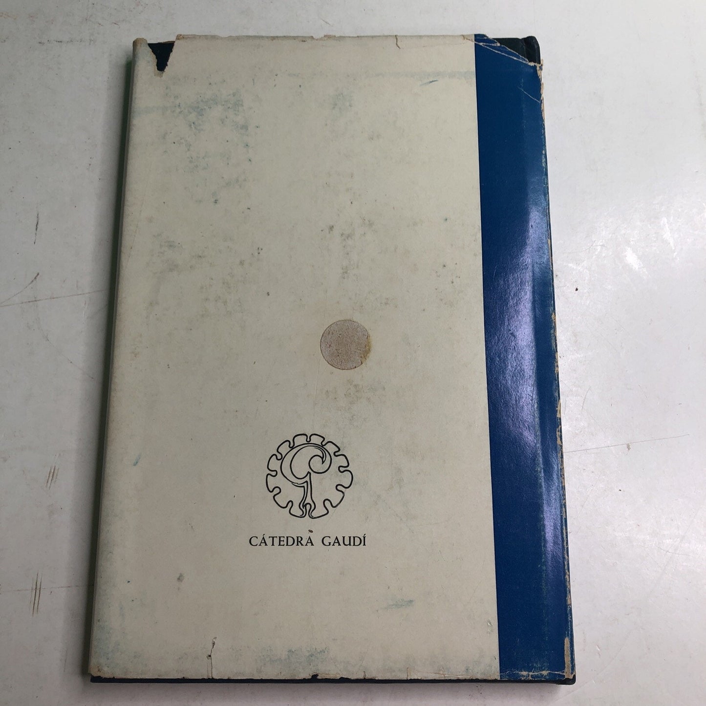 Memoria De La Catedra Gaudi Curso 1968-1969 HC DJ 1970 in Spanish Illustrated