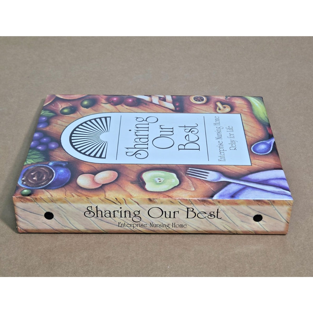 Vintage 1999 Sharing Our Best Enterprise AL Nursing Home Community Cookbook