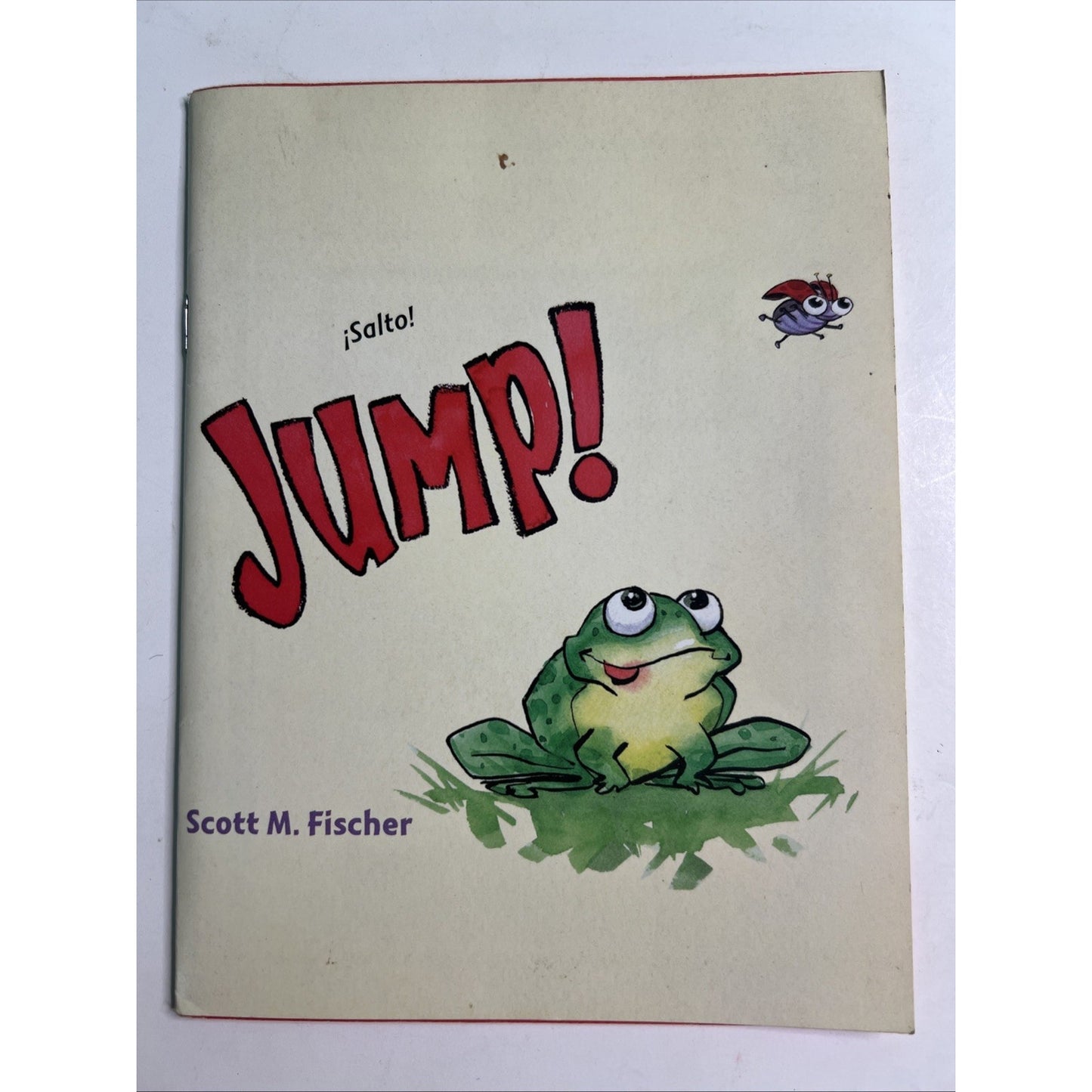 Salto! Jump! by Scott M Fischer Simon And Schuster Young Readers English Spanish