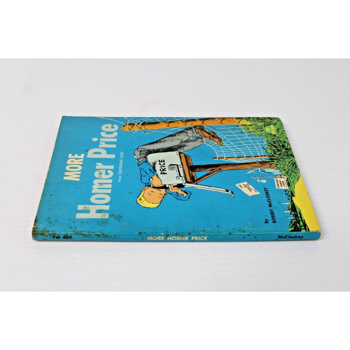 Vintage 1960s Scholastic Childrens' Book- More Homer Price- Robert McCloskey