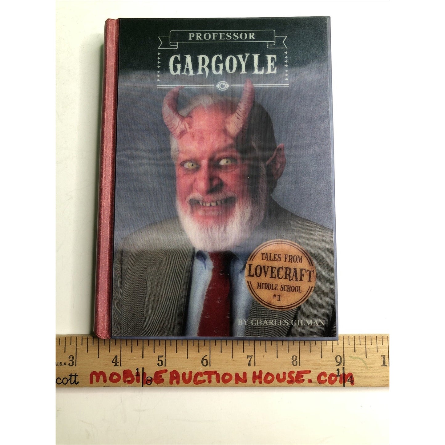 Professor Gargoyle by Charles Gilman SIGNED BY AUTHOR 2012 HC by Quirk Books