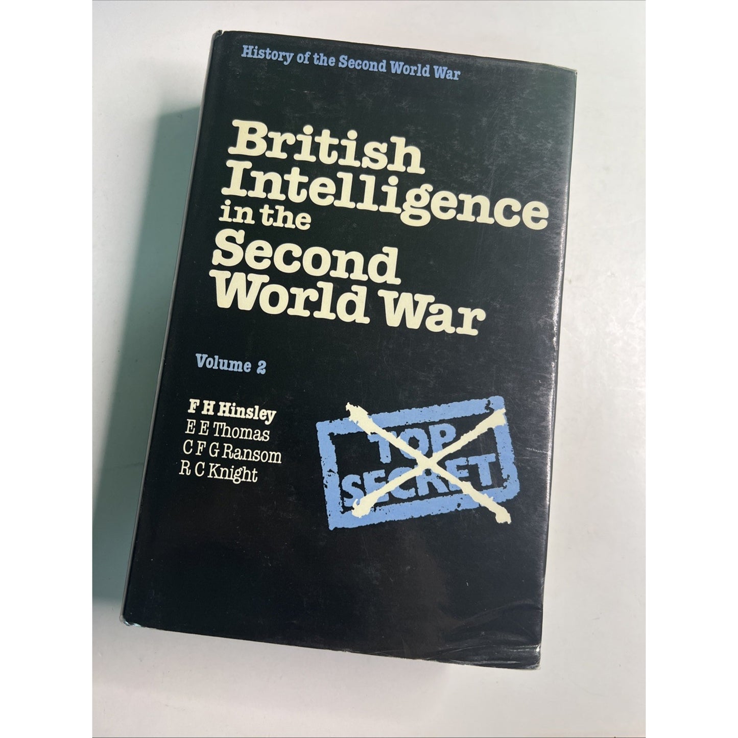BRITISH INTELLIGENCE IN THE SECOND WORLD WAR by Hinsley 5 Vols 6 Books HC DJ