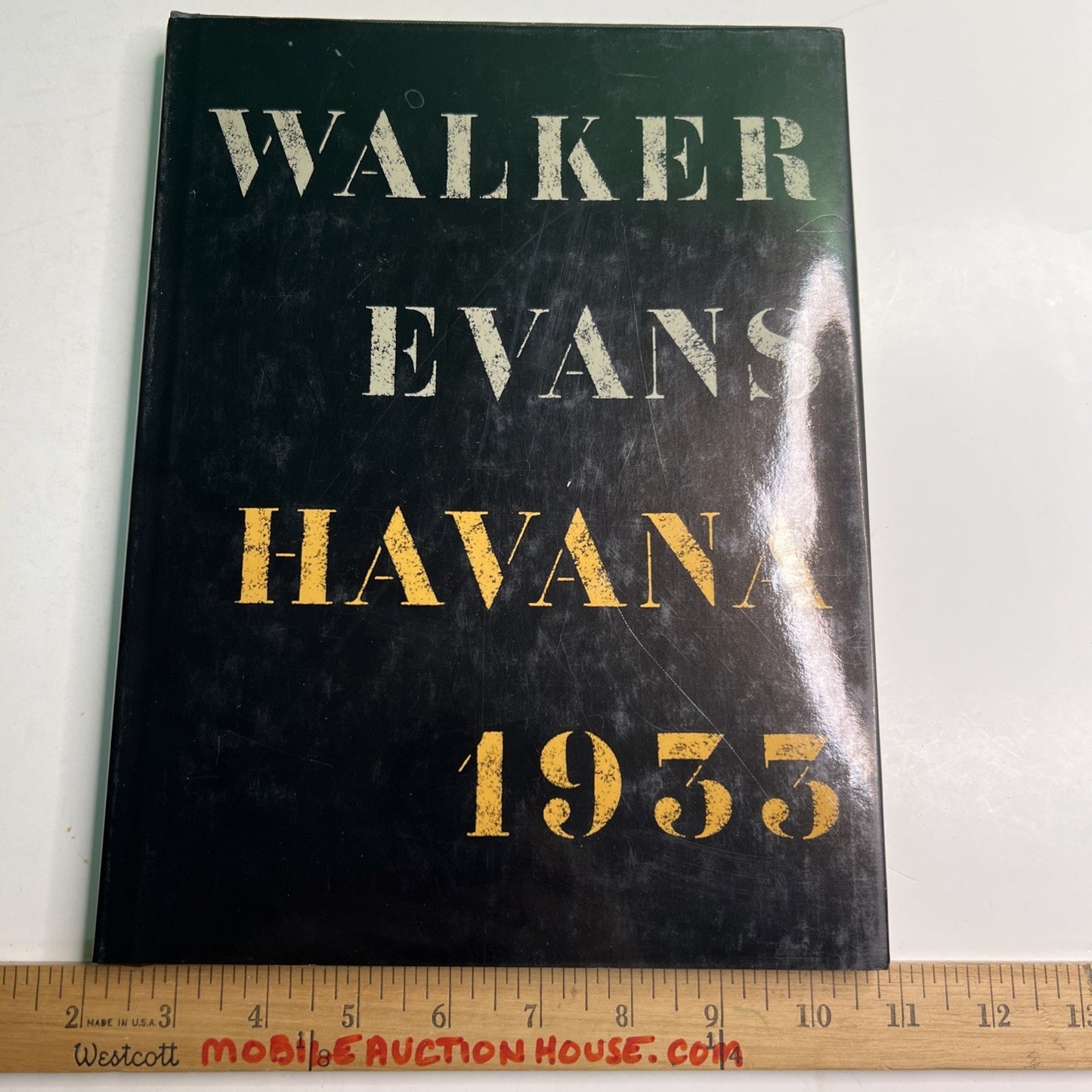 Walker Evans Havana 1933 HC DJ 1989 1st American Edition Photo Book Cuba
