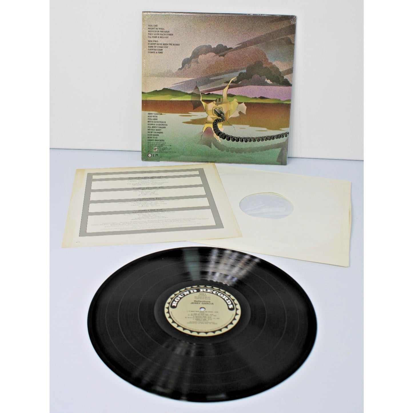 Jerry Garcia- Reflections, Original 1976 RX-LA565-G Remaindered Shrink- MINT/ NM