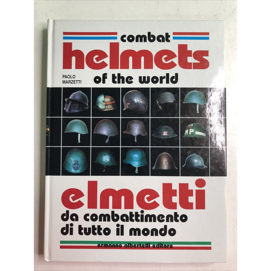 Combat Helmets Of The World Paolo Marzetti Italian English HC 1996 3rd Edition