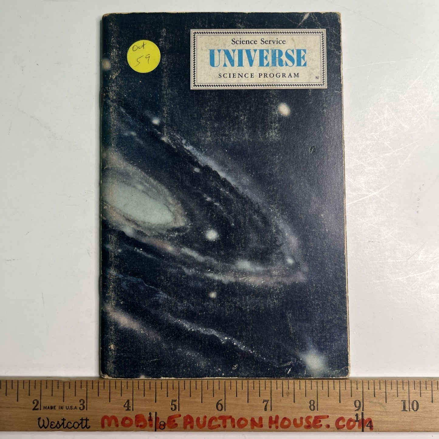 1966 Science Service Universe Program The Nature Of The Universe by Roy Gallant
