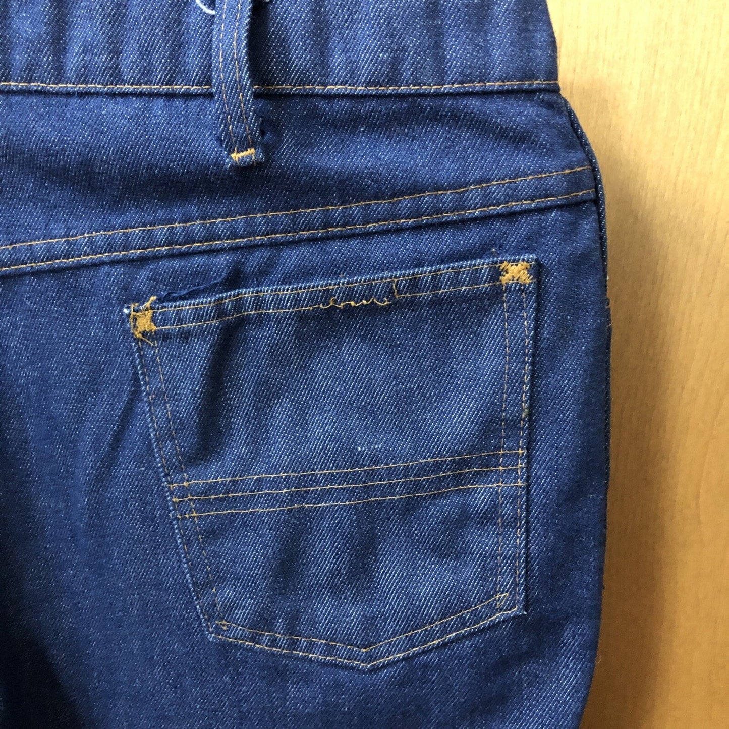 Vintage JC Penney Denim Jeans Size 16 Husky Boot Cut 30x34 Pants 25 Inch Inseam