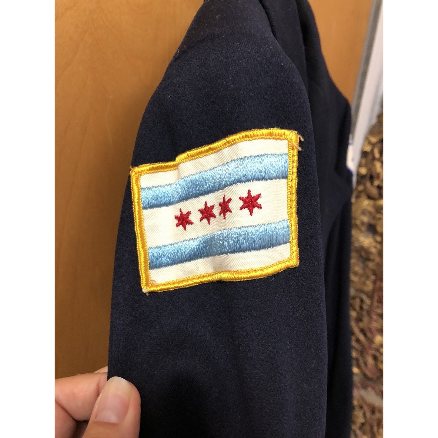 Vintage Chicago Police Coat Wool Double Breasted A.G. Meier & Co Uniform w/pants