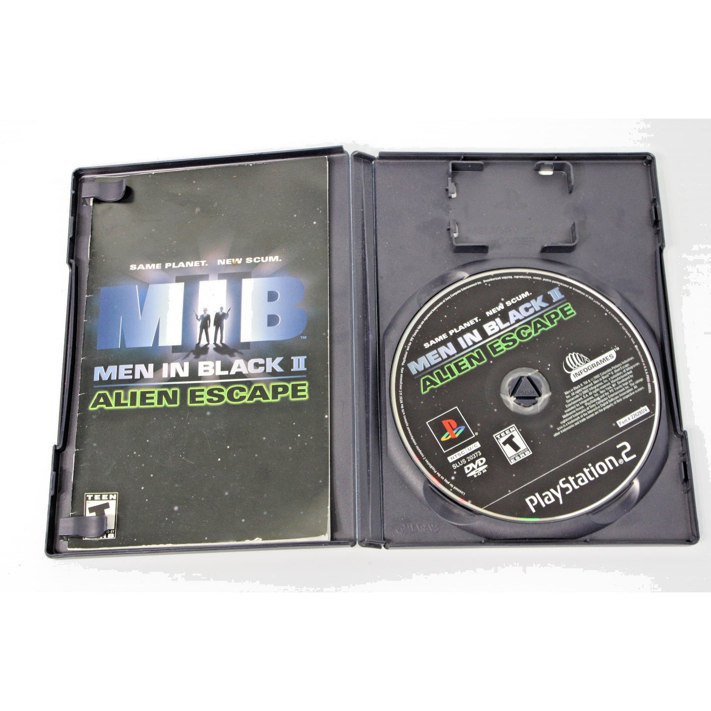 Men in Black II: Alien Escape, 2002, PS2, Playstation 2 CIB Complete in Box