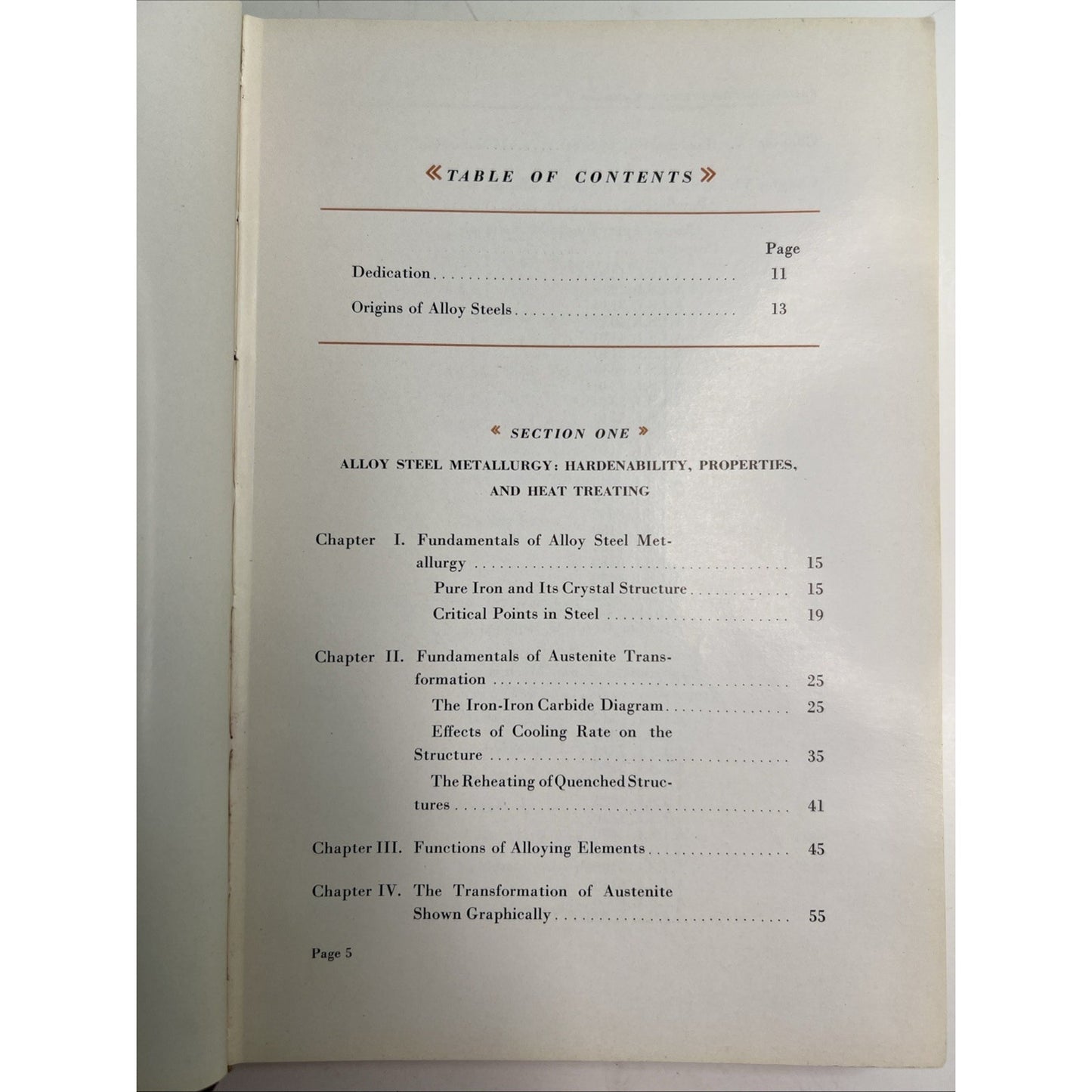 Republic Alloy Steels History Data Techniques 1949 HC Republic Steel Corporation