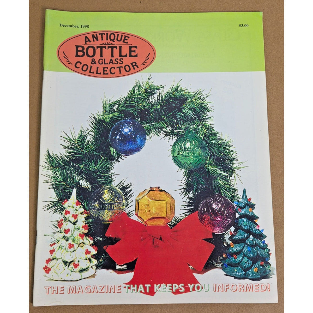 Vintage Antique Bottle & Glass Collector Magazine Lot 1997-1998 Set of 5