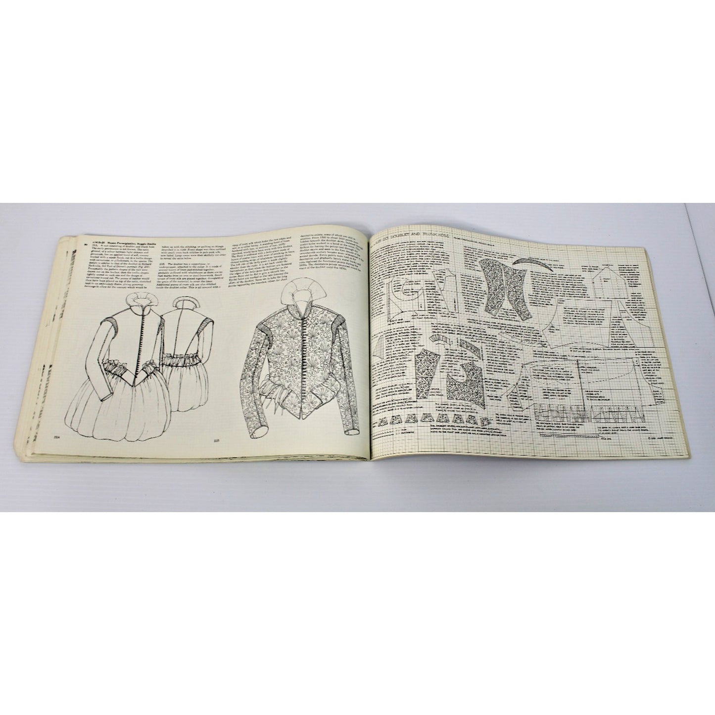 Janet Arnold- Patterns of Fashion Cut & Construction of Clothes 1560-1620 Vol. 1