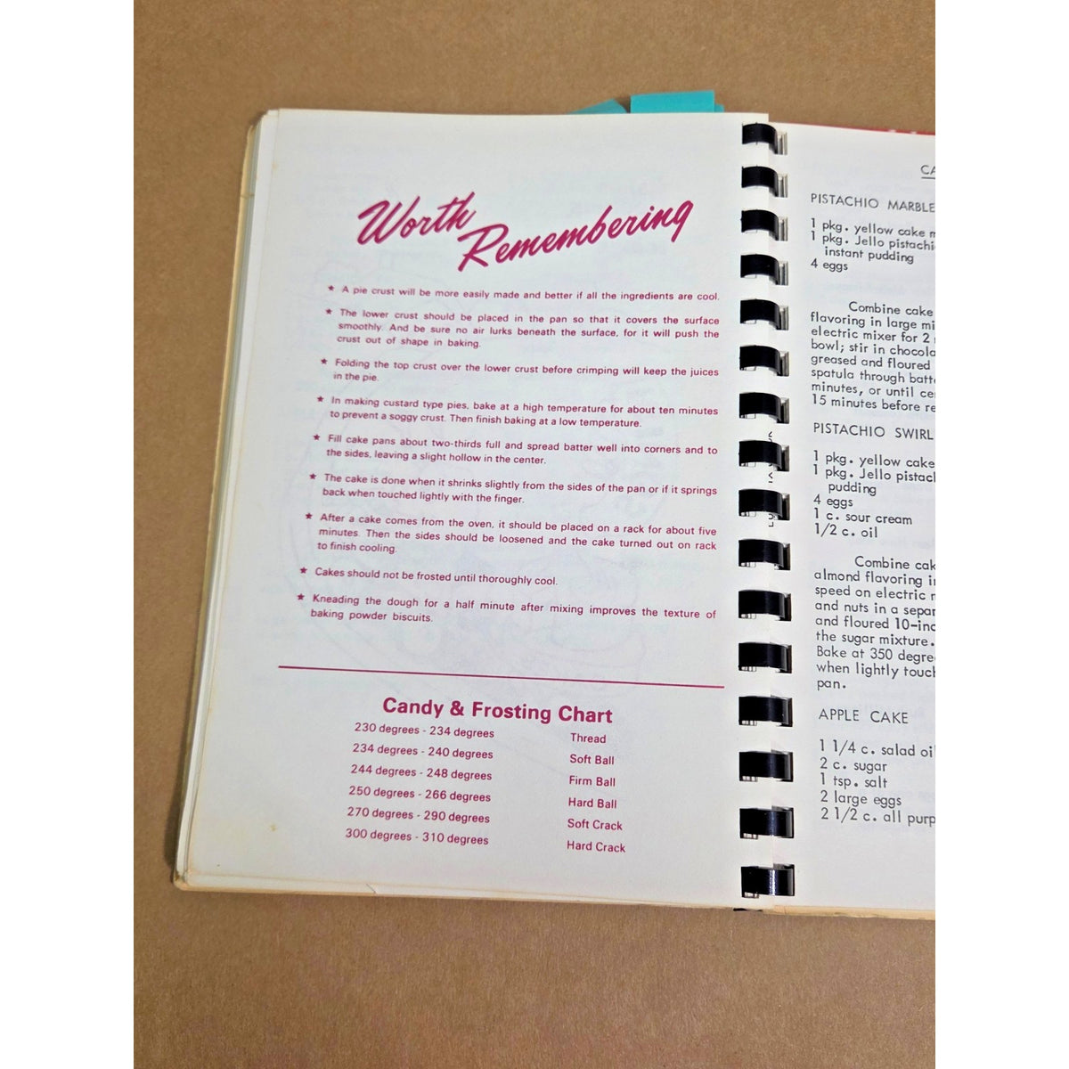 Vintage 1982 Euless Texas Community Cookbook - Local Senior Citizen Recipes