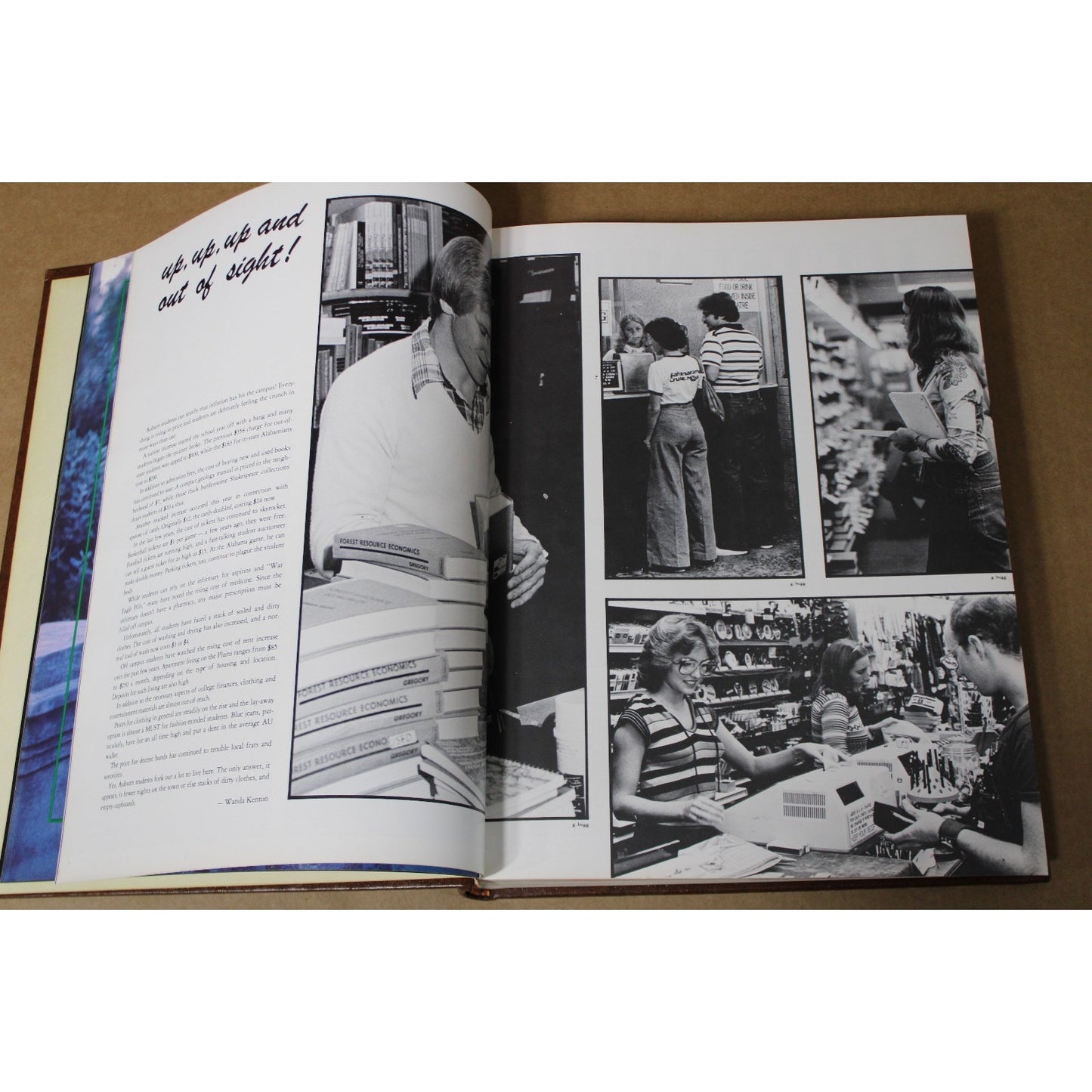 Vintage 1979 Auburn University Alabama Yearbook, Glomerata
